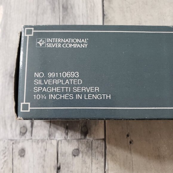 Vintage Unused Silver-plated Spaghetti Server - Picture 2 of 5